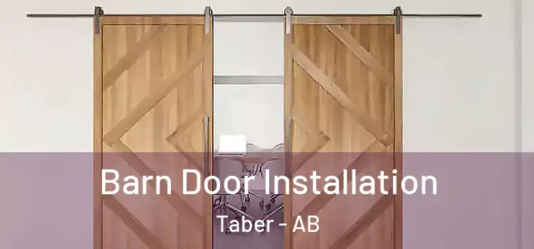  Barn Door Installation Taber - AB